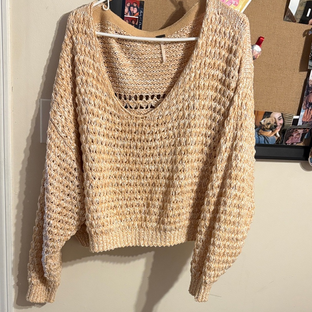Free people knit sweater